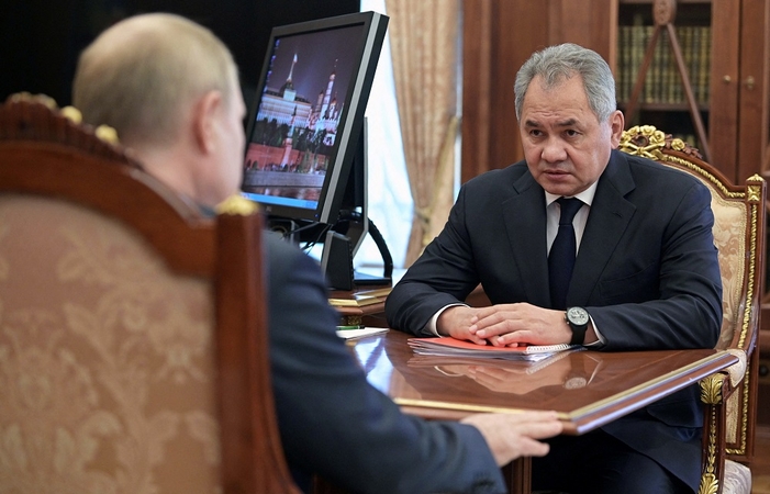 Vladimiras Putinas ir Sergejus Šoigu