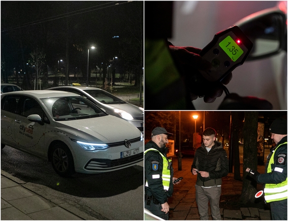 Girtų „CityBee“ vairuotojų medžioklė: viena sunkiai įpūtė į alkotesterį, kitas – spruko