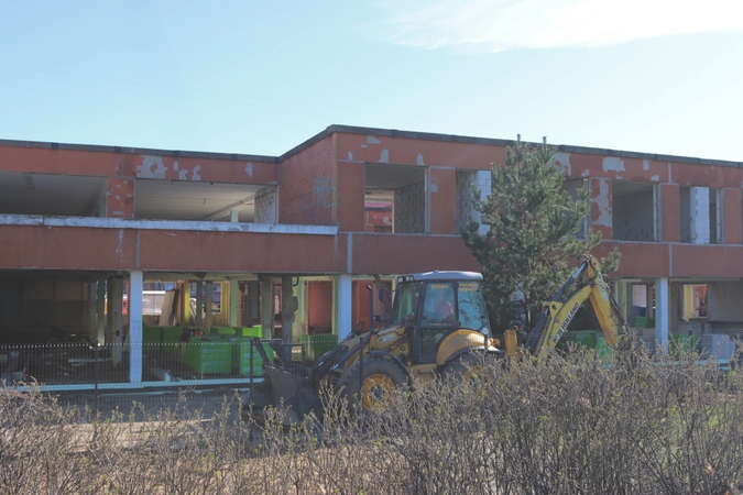 Pokyčiai: teigiama, kad darbai buvusiame Socialinių mokslų fakulteto pastate, esančiame Minijos gatvėje, vyksta kasdien. 