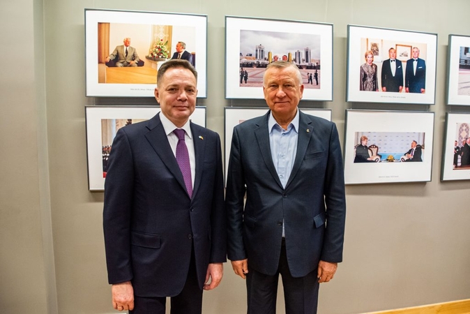 Kauno prekybos, pramonės ir amatų rūmų prezidentas renginyje susitiko su Kazachstano ambasadoriumi