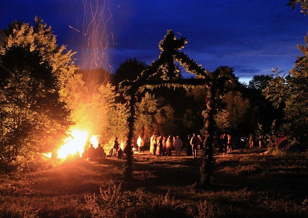 Giruliuose skambės latviška muzika, siaus Joninės