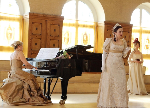 „Sugrįžimas į Tėvynę“: V.Purlytė, G.Zeicaitė, V.Kochanskytė.