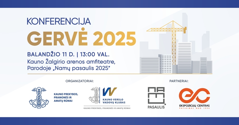 Kviečiame į konferenciją "Gervė 2025"