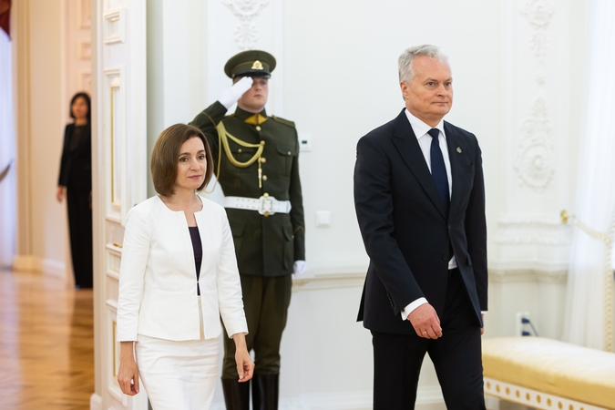 G. Nausėda: energetinė nepriklausomybė nuo Rusijos Moldovai itin svarbi