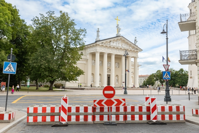 Vilniuje numatomi eismo ribojimai: laukia renginių kupina savaitė