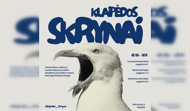 Klaipėdoje vyks jau ketvirtasis filmų peržiūrų festivalis „Klaipėdos Skrynai“