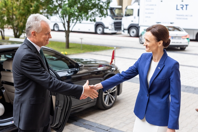 Gitanas Nausėda ir Viktorija Čmilytė-Nielsen