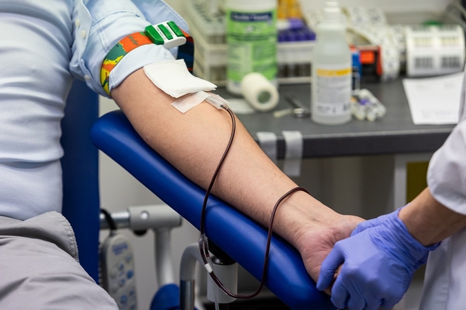 Trūksta kraujo donorų: taikos metu neturėtų būti tokio scenarijaus