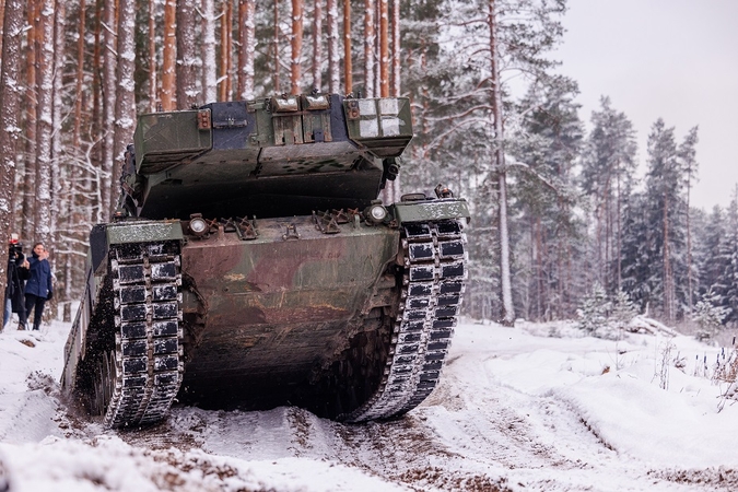 L. Kasčiūnas: sprendimo dėl vokiškų tankų įsigijimo dar nėra