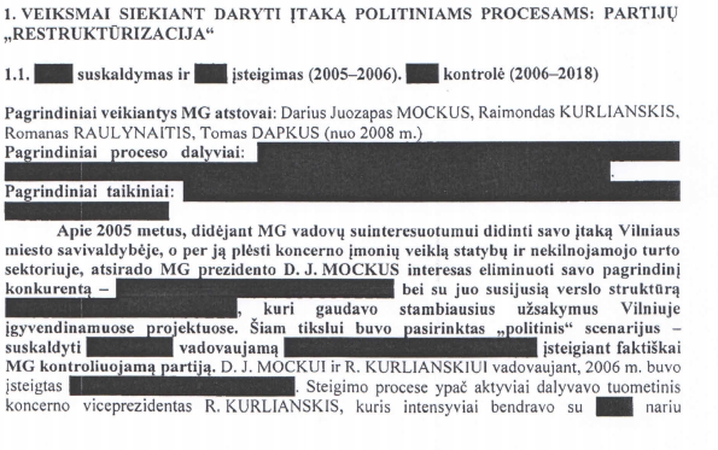 VSD raštas Seimo komitetui dėl „MG Baltic“: pateikiame visą tekstą