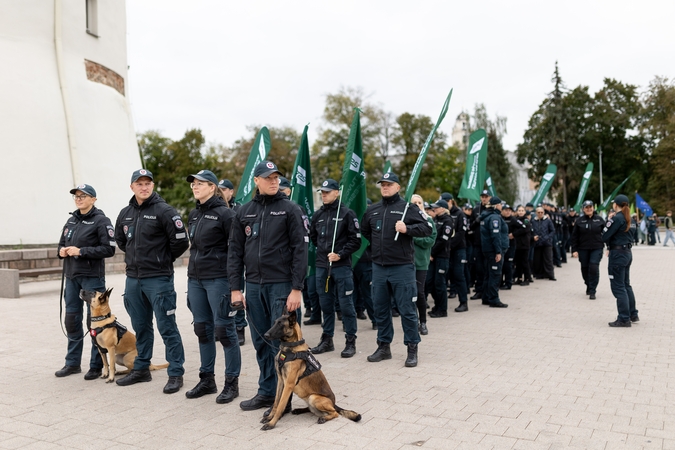 Policijos bendruomenės eitynės Vilniuje