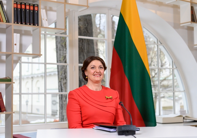 D. Nausėdienė: nėra Lietuvos čia ar ten, mes visi esame viena Lietuva