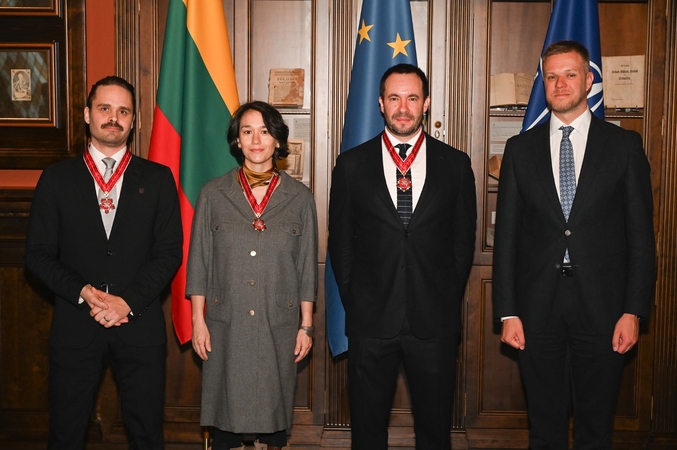 Užsienio ekspertams įteiktos Lietuvos diplomatijos žvaigždės