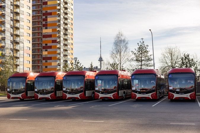 Vilniuje – jau 80 naujų troleibusų