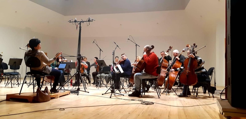 Klaipėdos kamerinis orkestras įrašinėja kompaktinę plokštelę su Šveicarijos muzikais