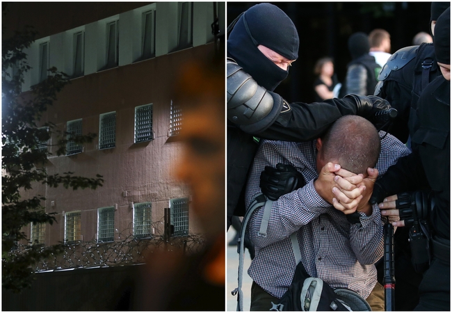 Baltarusijos opozicija: laikino sulaikymo įstaigose tebėra 4 tūkst. protestuotojų