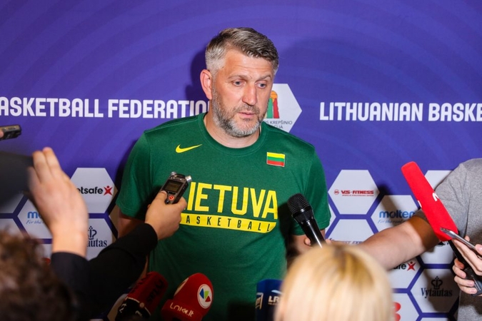 Atrankoje per rakto skylę išlindusios Lietuvos pozicija FIBA reitinge nepasikeitė