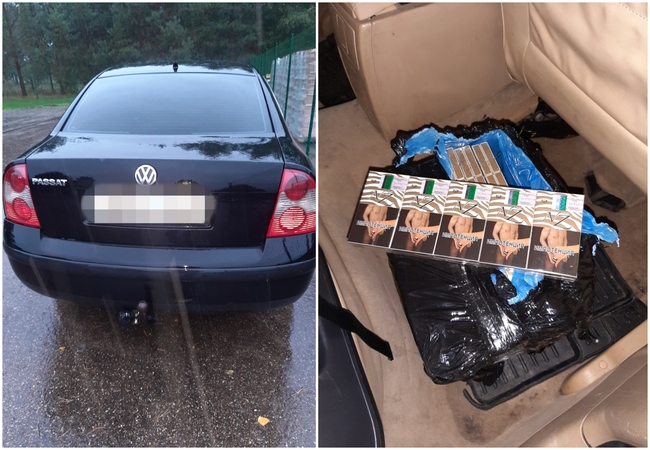 Marijampoliečio automobilyje aptikta kontrabandinių cigarečių