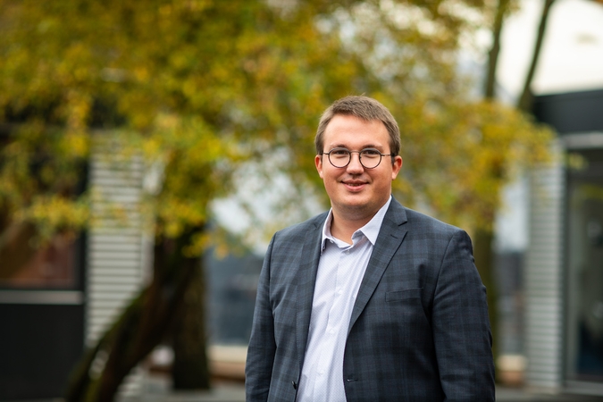 K. Mineikis į postą – savo buvusioje mokykloje (interviu)