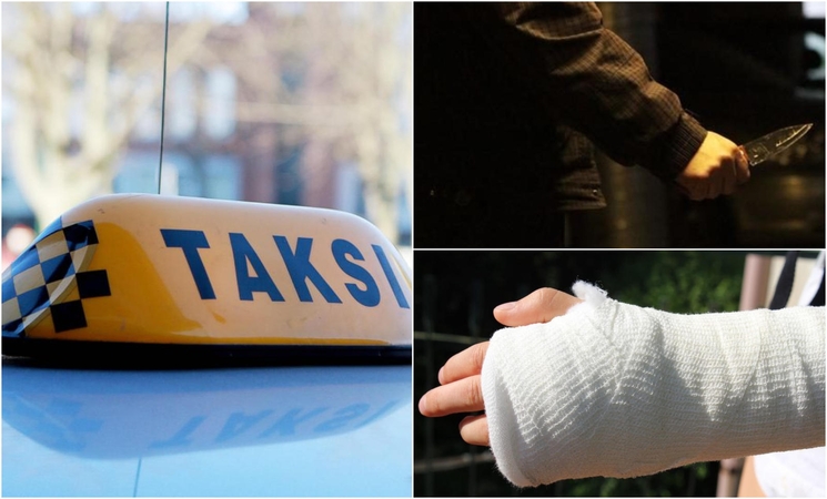 Jonavos rajone sužalotas taksistas: vyrą užpuolė peiliu grasinęs keleivis