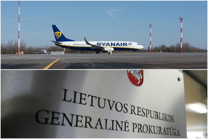 Generalinė prokuratūra pradėjo ikiteisminį tyrimą dėl orlaivio užgrobimo