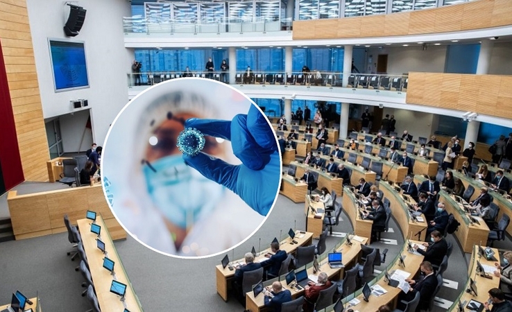 Įvertino dalies Seimo narių nenorą pateikti duomenis apie imunitetą: nebrandus politinis elgesys