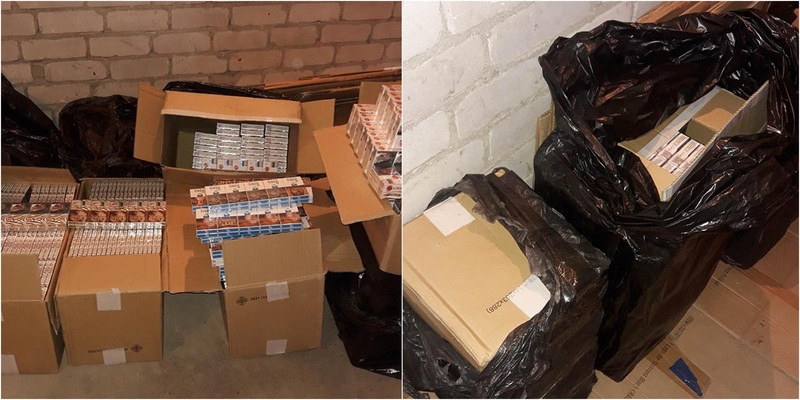 Pagėgių pasieniečiams įkliuvo kontrabandines cigaretes sandėliavęs kaunietis
