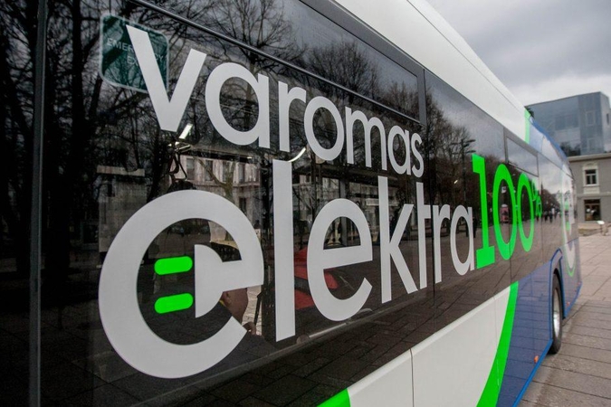 Elektriniams autobusams didžiuosiuose miestuose siūloma dar 30 mln. eurų