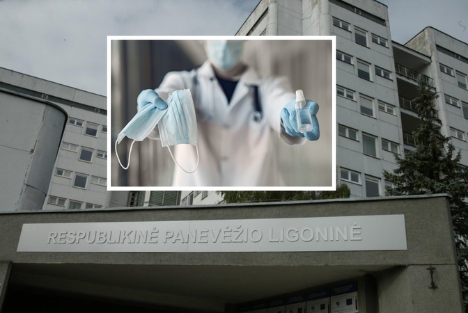 COVID-19 įsisuko į Panevėžio ligoninę: viename skyriuje stabdomas ligonių priėmimas