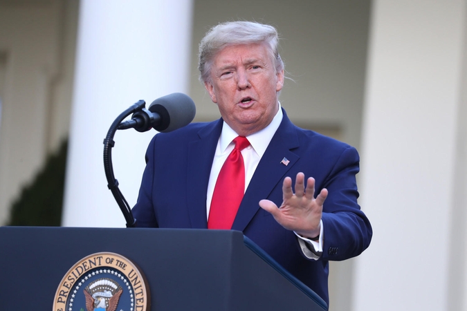 D. Trumpas: JAV rems Italiją, Prancūziją, Ispaniją medicininėmis priemonėmis