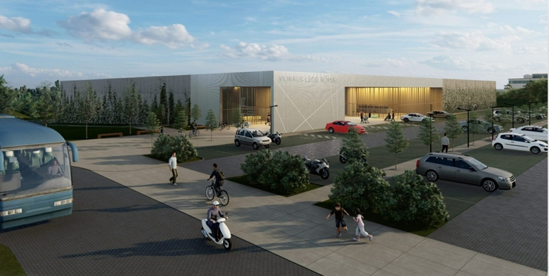 Netoli Liepkalnio slidinėjimo centro projektuojama ledo arena