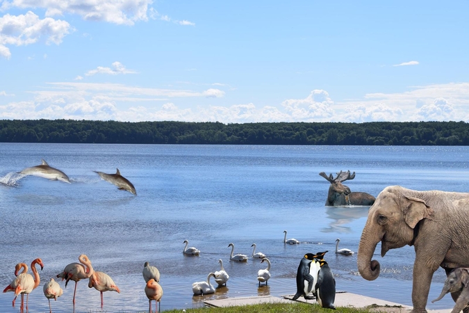 Kauno marių regioniniame parke – nauji lankytojai
