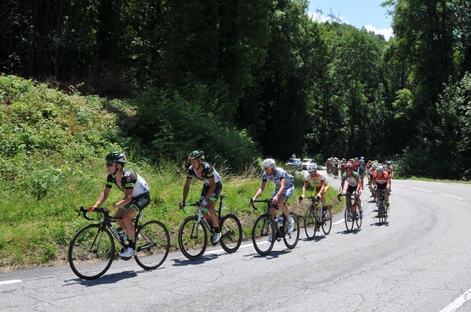 Prancūzijoje dviratininkų lenktynių 3-ame etape - Ž. Savickas tarp autsaiderių