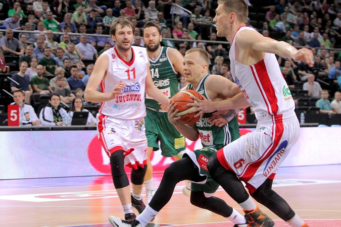 „Žalgirio“ krepšininkai LKL pusfinalio seriją pradėjo pergale