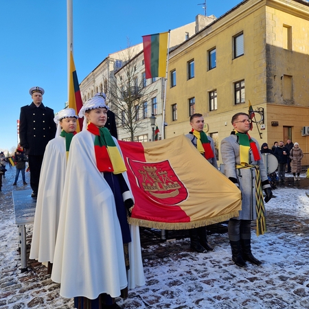 Vasario 16-osios minėjimas Klaipėdoje