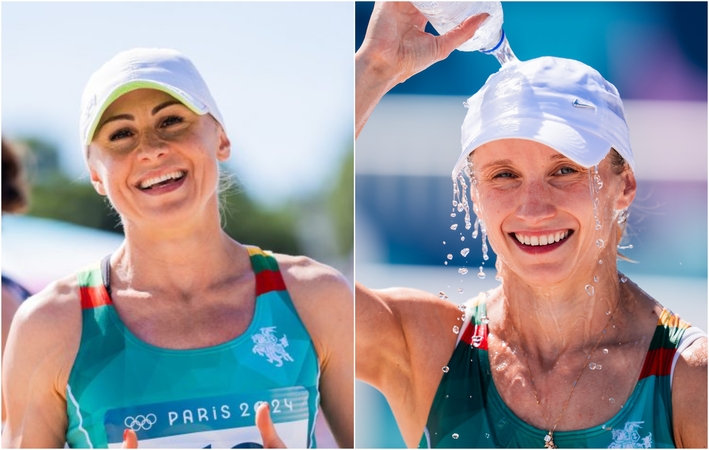 Penkiakovininkės L. Asadauskaitė ir G. Venčkauskaitė žengė į olimpiados finalą  