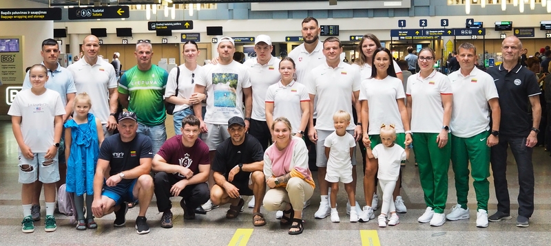 Imtynininkų bendruomenė palydėjo į Paryžiaus žaidynes tris olimpiečius