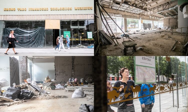 Permainos: po rekonstrukcijos pasikeis pirmojo aukšto erdvės.
