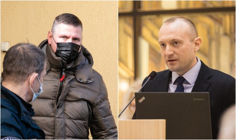 Vilius Šiliauskas (kairėje) ir Tadas Metelionis (dešinėje)