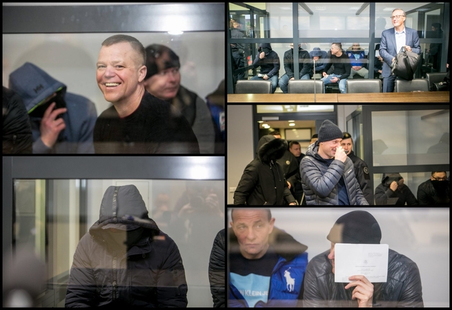 Prasidėjo kamuolinių sulaikymai: trys išvežti iš namų, vienas spėjo pabėgti, kitas atvyko pats