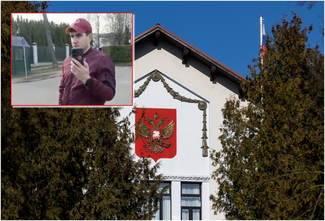 Žiniasklaida: Rusijos opozicija atpažino ambasados Vilniuje darbuotoją kaip FSB pareigūną