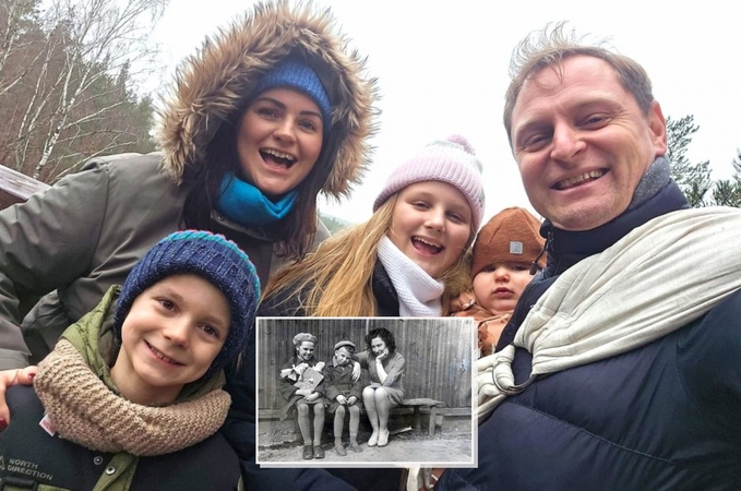 Velykų prisiminimai, sudaiginti tėvų ir senelių