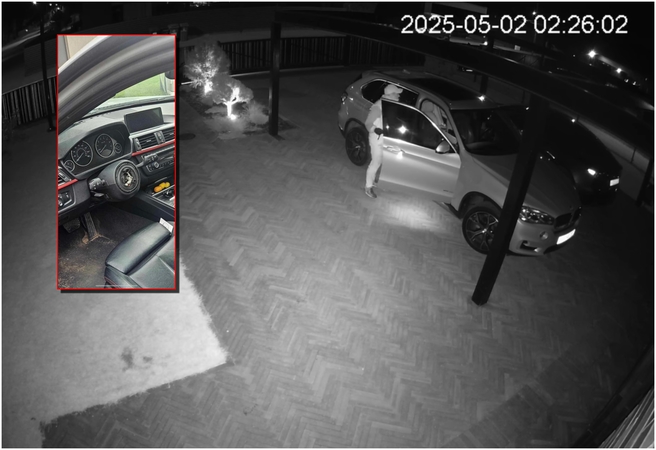 Aleksotiškiai tapo suįžūlėjusių vagių įkaitais: automobilių neapsaugo net vaizdo kameros