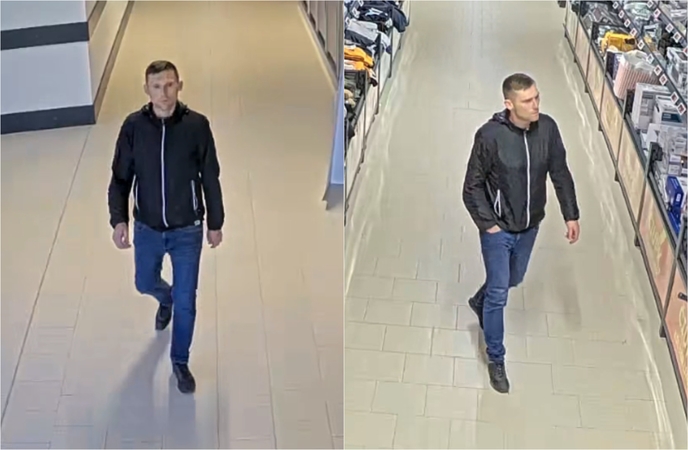 Vagystė „Lidl“: jei atpažinote šį vyrą, praneškite policijai