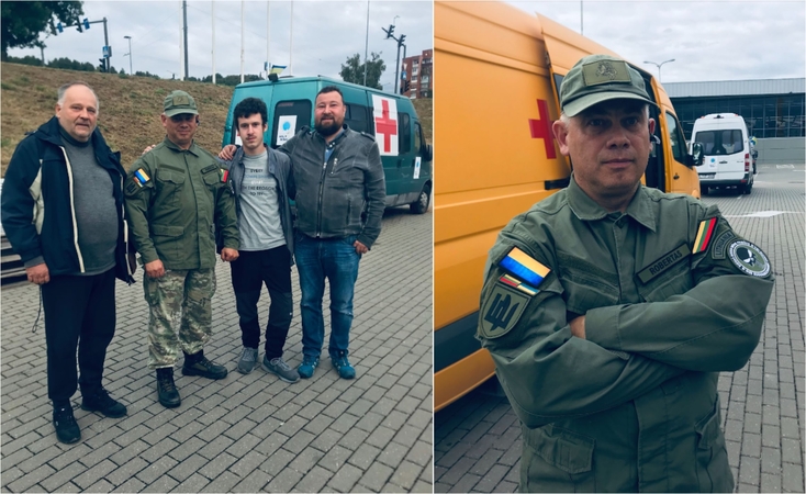 Žiema Ukrainoje: tik nesustoti aukoti