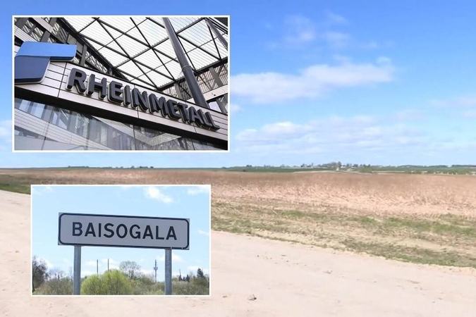 „Rheinmetall“ projektas: paskelbė žinią apie pinigus