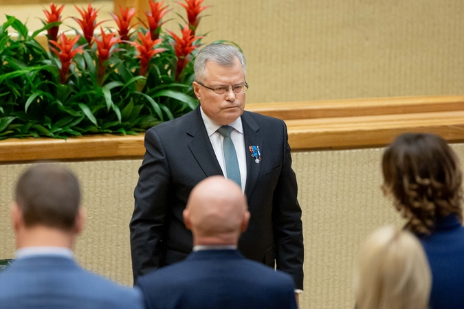 Seimui pateikta Šukio kandidatūra į parlamento vicepirmininkus