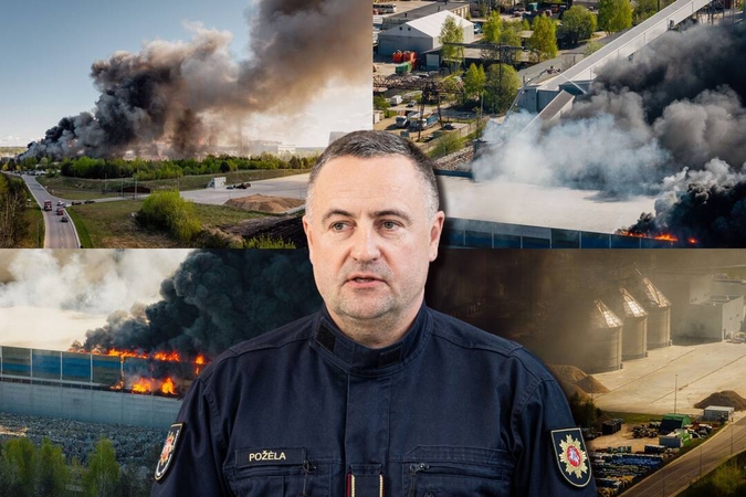 Gaisrai atliekų gamyklose: Požėla kreipiasi į gyventojus