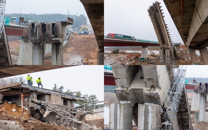Kleboniškio tilto griūtis: naujausia informacija apie planuojamus darbus, eismo ribojimą