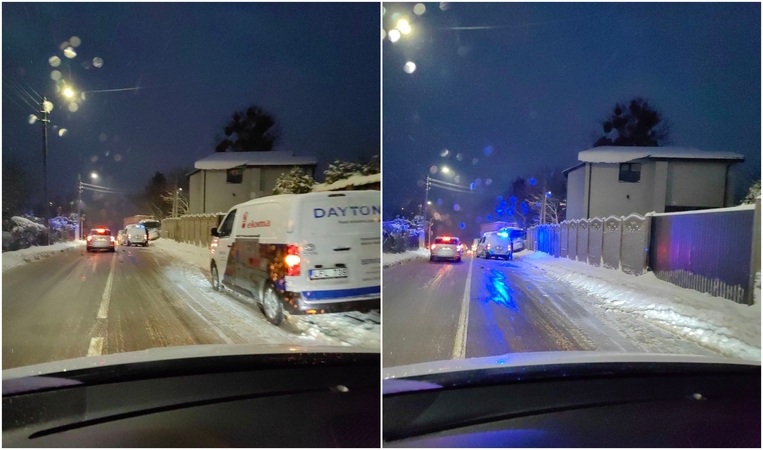 Popietės avarijų Kaune scenarijus: slydo ir trenkėsi, sužalotos dvi moterys